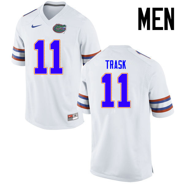 Men Florida Gators #11 Kyle Trask College Football Jerseys Sale-White - Click Image to Close
